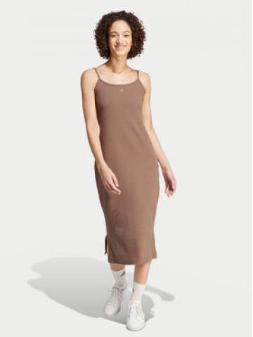 adidas Повсякденна сукня ALL SZN IX3795 Коричневий Slim Fit adidas Повсякденна сукня ALL SZN IX3795 Коричневий Slim Fit