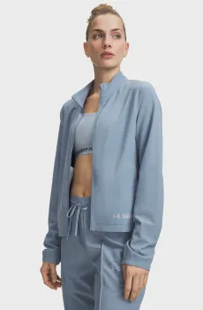 Женская голубая ветровка UA Velociti Track Jacket Голубой L Under Armour 6015284-448