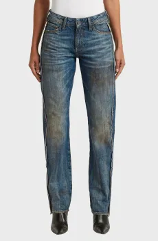 Женские синие джинсы selvedge Синий 27-30 G-Star RAW D28618,E460