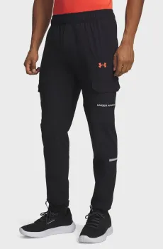 Мужские черные спортивные брюки UA Tech Utility Woven Pant Черный XXL Under Armour 6004966-003