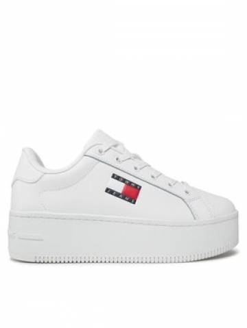 Tommy Jeans Снікерcи Tjw Flatform Ess EN0EN02518 Білий Tommy Jeans Снікерcи Tjw Flatform Ess EN0EN02518 Білий