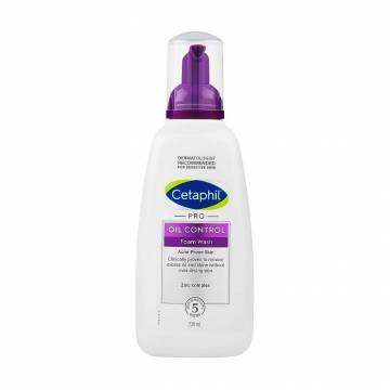 Очищающая пенка для чувствительной кожи лица Cetaphil Pro Oil Control Foam Wash, 236 мл Очищающая пенка для чувствительной кожи лица Cetaphil Pro Oil Control Foam Wash, 236 мл