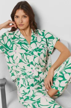 Женская рубашка с узором VYNS Разноцветный S Etam 6544834