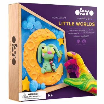 Набір для творчості OKTO Wood and Craft Little worlds Заєць на місяці (20032) Набір для творчості OKTO Wood and Craft Little worlds Заєць на місяці (20032)