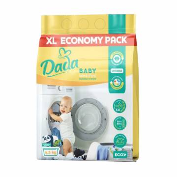 Стиральный порошок Dada Baby Sensitive для стирки детских вещей, 56 стирок, 4.5 кг Стиральный порошок Dada Baby Sensitive для стирки детских вещей, 56 стирок, 4.5 кг