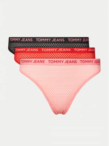 Tommy Hilfiger Набір з 3 пар стрінгів UW0UW05010 Кольоровий Tommy Hilfiger Набір з 3 пар стрінгів UW0UW05010 Кольоровий