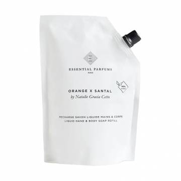 Парфюмированное жидкое мыло для рук и тела Essential Parfums Orange X Унисекс Santal Body and Hand Soap, 500 мл (дойпак) Парфюмированное жидкое мыло для рук и тела Essential Parfums Orange X Унисекс Santal Body and Hand Soap, 500 мл (дойпак)