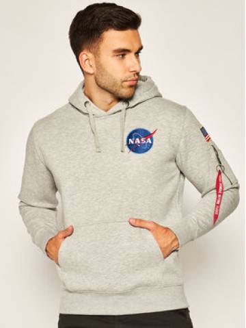 Alpha Industries Світшот Space Shuttle 178317 Сірий Regular Fit Alpha Industries Світшот Space Shuttle 178317 Сірий Regular Fit
