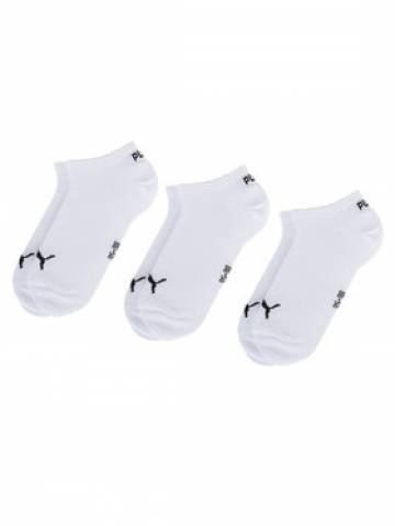 Puma Набір 3 пар низьких шкарпеток unisex 261080001 Білий Puma Набір 3 пар низьких шкарпеток unisex 261080001 Білий