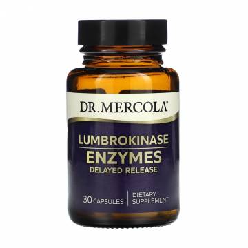 Люмброкиназа Dr. Mercola Lumbrokinase Enzymes, 30 капсул Люмброкиназа Dr. Mercola Lumbrokinase Enzymes, 30 капсул