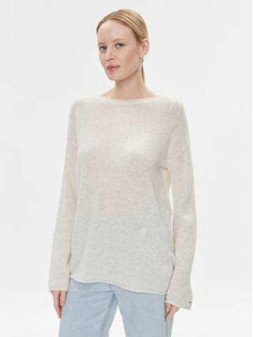 Tommy Hilfiger Светр WW0WW39890 Écru Relaxed Fit Tommy Hilfiger Светр WW0WW39890 Écru Relaxed Fit