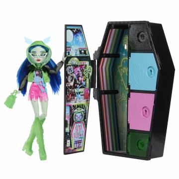Ігровий набір Monster High Неонові та бомбезні Жахо-секрети Гулії (HNF81) Ігровий набір Monster High Неонові та бомбезні Жахо-секрети Гулії (HNF81)
