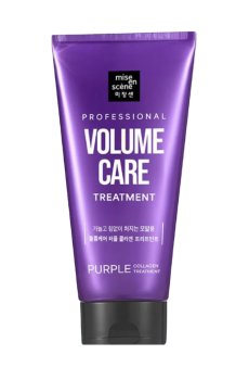 Маска Mise en Scene Volume Care Purple Collagen Treatment для объема волос, с коллагеном, 180 мл