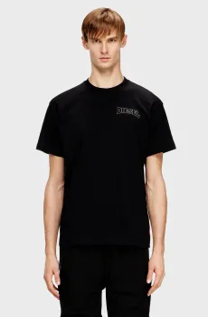 Мужская черная футболка T-NORM-V16 Черный S Diesel A22006 0PLAT
