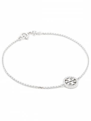 Tory Burch Браслет Miller Pave Chain Bracelet Tory 80997 Срібний Tory Burch Браслет Miller Pave Chain Bracelet Tory 80997 Срібний
