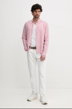 Льняная рубашка Michael Kors