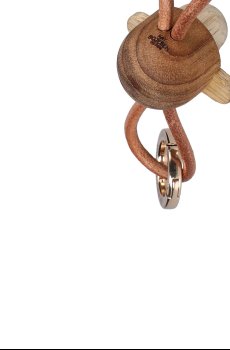 Брелок для ключей Kay Bojesen Monkey Gold 5 cm