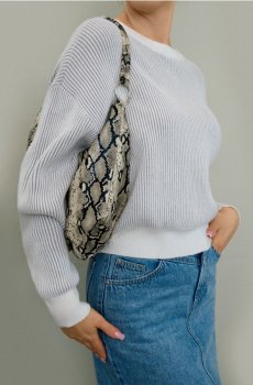 Джемпер у смужку - різнобарвний