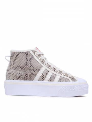 adidas Снікерcи Nizza Platform Mid Shoes HQ1981 Бежевий adidas Снікерcи Nizza Platform Mid Shoes HQ1981 Бежевий