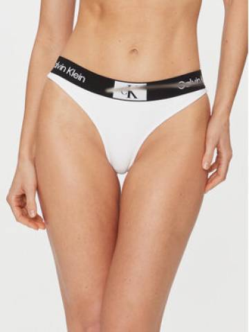 Calvin Klein Swimwear Низ від купальника KW0KW02258 Білий Calvin Klein Swimwear Низ від купальника KW0KW02258 Білий