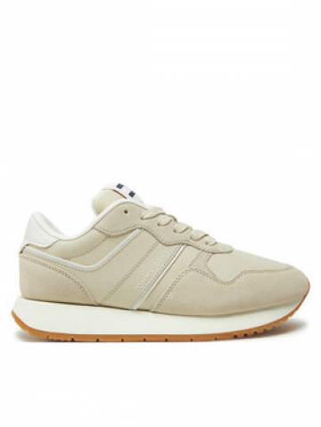 Tommy Jeans Снікерcи Tjw Eva Retro Runner EN0EN02771 Бежевий Tommy Jeans Снікерcи Tjw Eva Retro Runner EN0EN02771 Бежевий