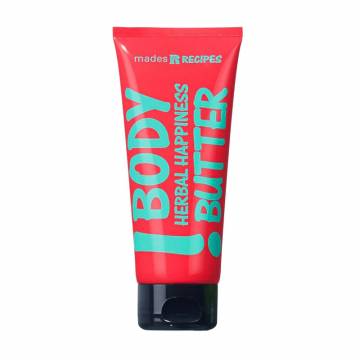 Батер для тела Mades Cosmetics Recipes Herbal Happiness Body Butter Травяное счастье, 200 мл Батер для тела Mades Cosmetics Recipes Herbal Happiness Body Butter Травяное счастье, 200 мл