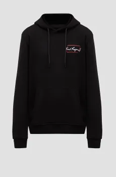 Мужское черное худи Черный S Karl Lagerfeld 544910.705048;990