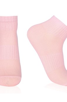 Носки женские AmiGA короткие, спорт, розовые, размер 23-25