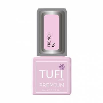 Гель-лак для ногтей Tufi profi Premium French 06 Нюдовый, 8 мл Гель-лак для ногтей Tufi profi Premium French 06 Нюдовый, 8 мл