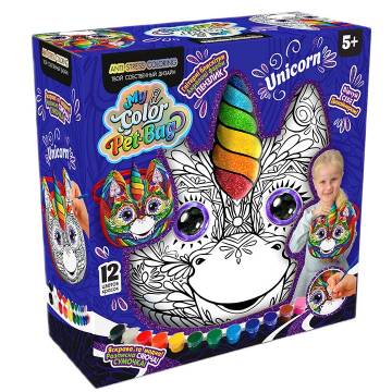 Набір для розфарбовування Danko toys My color pet-bag Cумочка синя (CPB-01-03U) Набір для розфарбовування Danko toys My color pet-bag Cумочка синя (CPB-01-03U)