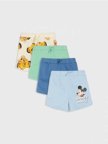 Шорти 4 pack Mickey Mouse - блакитний Шорти 4 pack Mickey Mouse - блакитний