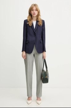 Пиджак с добавлением льна Marella Emme by Marella