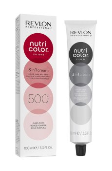 Тонирующая маска для волос Revlon Professional Nutri Color Filters Fashion 500 Purple Red, 100 мл