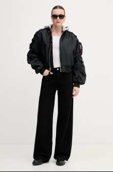 Куртка Alpha Industries Short Hooded Bomber Light W