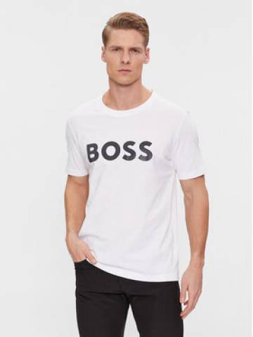 Boss Футболка Mirror 1 50506363 Білий Regular Fit Boss Футболка Mirror 1 50506363 Білий Regular Fit