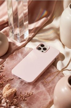 Чохол для iPhone 13/14 - пастельний рожевий