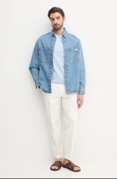 Хлопковая футболка BOSS H-Thompson  432