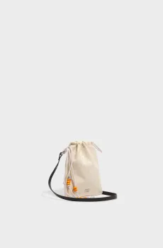 Женская белая кожаная сумка Белый ONESIZE Bimba Y Lola 261BBA879.10070