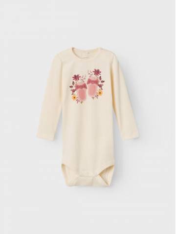 NAME IT Боді 13223544 Écru Regular Fit NAME IT Боді 13223544 Écru Regular Fit