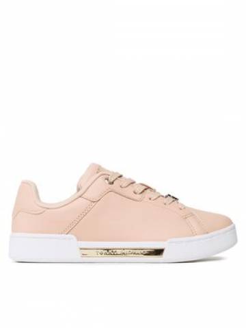 Tommy Hilfiger Снікерcи Court Sneaker Golden Th FW0FW07116 Рожевий