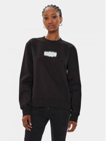 Calvin Klein Jeans Світшот Faded Monologo J20J223537 Чорний Regular Fit Calvin Klein Jeans Світшот Faded Monologo J20J223537 Чорний Regular Fit