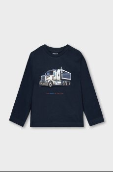 Хлопковый детский лонгслив Mayoral