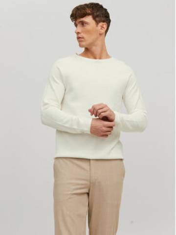 Jack&Jones Светр 12157321 Écru Regular Fit Jack&Jones Светр 12157321 Écru Regular Fit
