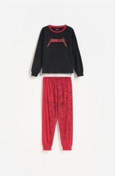 Reserved - BOYS` PYJAMA - чорний - 643LT-99X