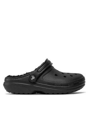 crocs Шльопанці Classic Lined Clog 203591 Чорний crocs Шльопанці Classic Lined Clog 203591 Чорний