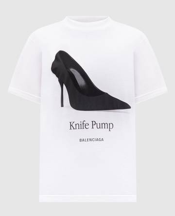 Белая футболка Knife Pump Белая футболка Knife Pump