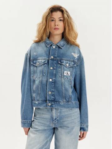 Calvin Klein Jeans Джинсова куртка J20J222787 Голубий Boxy Fit Calvin Klein Jeans Джинсова куртка J20J222787 Голубий Boxy Fit