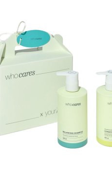 Набор для ухода за волосами Who Cares Hair Care Balancing Set (шампунь, 300 мл + кондиционер, 300 мл)