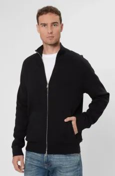 Мужской черный кардиган Черный L BOSS 50543150;001