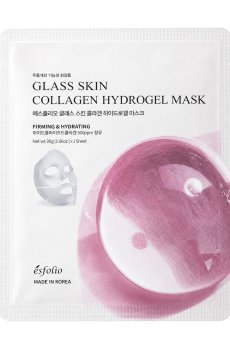 Гидрогелевая маска для лица Esfolio Glass Skin Collagen Hydrogel Mask, 30 г